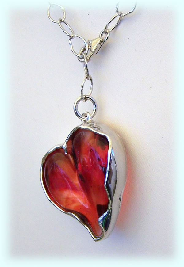 click to go to blown glass jewelry