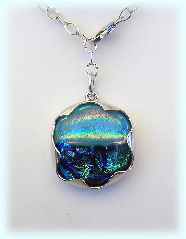 click to go to dichroic glass jewelry