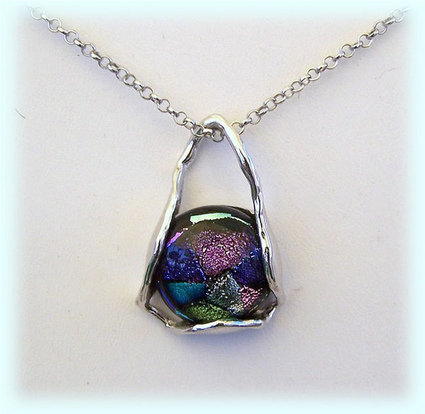 click to go to dichroic glass jewelry